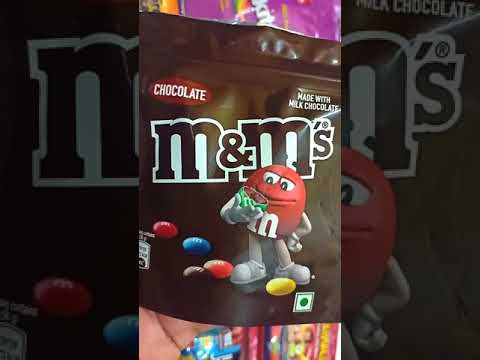 ASMR-Oddly Satisfying m&m's candy pack opening Asmr , lots of candies  #Somelotsofcandies #shorts