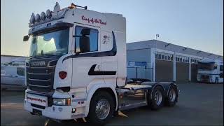 Scania R730 6x4 Highline Euro6 - V8 - Retarder - StainlessSteelBox - Sl truck tractor for sale - Image 4 | Autoline IE Scania R730 6x4 Highline Euro6 - V8 - Retarder - StainlessSteelBox - Sl truck tractor | Image 4 - Autoline