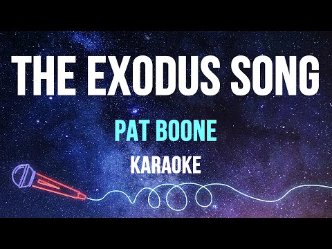 Pat Boone - The Exodus Song (Karaoke with Lyrics)