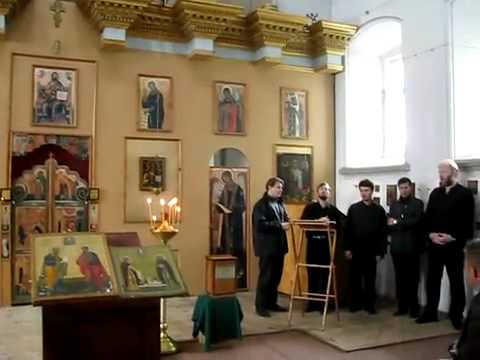 Basso Profondo Vladimir Miller sings Svete tihij