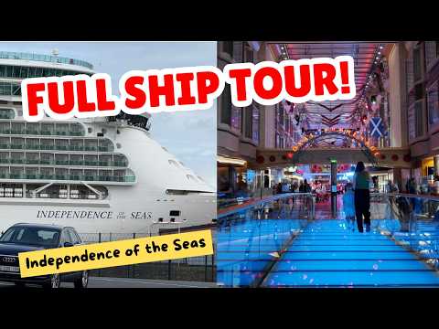 🚢Independence of the Seas Full Ship Tour (2025) Deck by Deck Walkthrough🚢