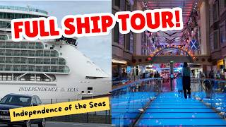 🚢Independence of the Seas Full Ship Tour (2025) Deck by Deck Walkthrough🚢