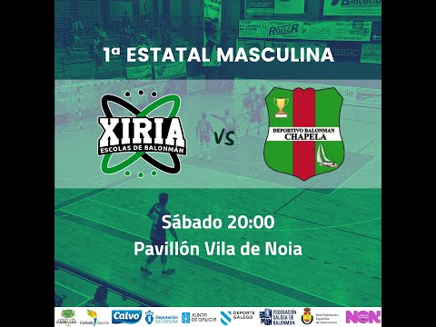 CALVO XIRIA - RODOSA BM CHAPELA [1ªNAC. MASC.]