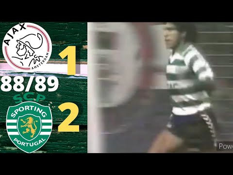 Ajax 1-2 Sporting /UEFA CUP 1988/1989 memórias