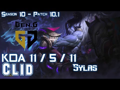 Gen Clid SYLAS vs KARTHUS Jungle - Patch 10.1 KR Ranked