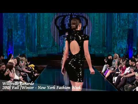 Willfredo Gerardo 2018 F/W fashion show