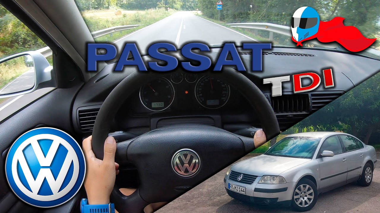 2003 Volkswagen Passat B5 1.9 TDI 130 (96kW) POV 4K[Test ...