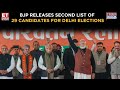 BJP Releases Second List Of 29 Candidates For Delhi Assembly Elections Names Key Contenders