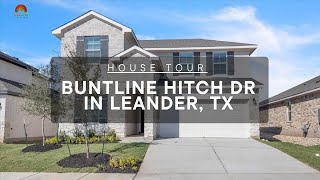 MLS House Tour: 1905 Buntline Hitch Dr in Leander, TX. - Beautiful Two-Story Home in Leander