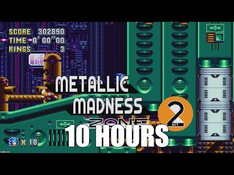 Sonic Mania - Metallic Madness Zone Act 2 Extended (10 Hours)