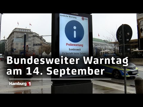 Am 14. September: Bundesweiter Warntag - Sirenen, Handy-Alarm & Co werden getestet