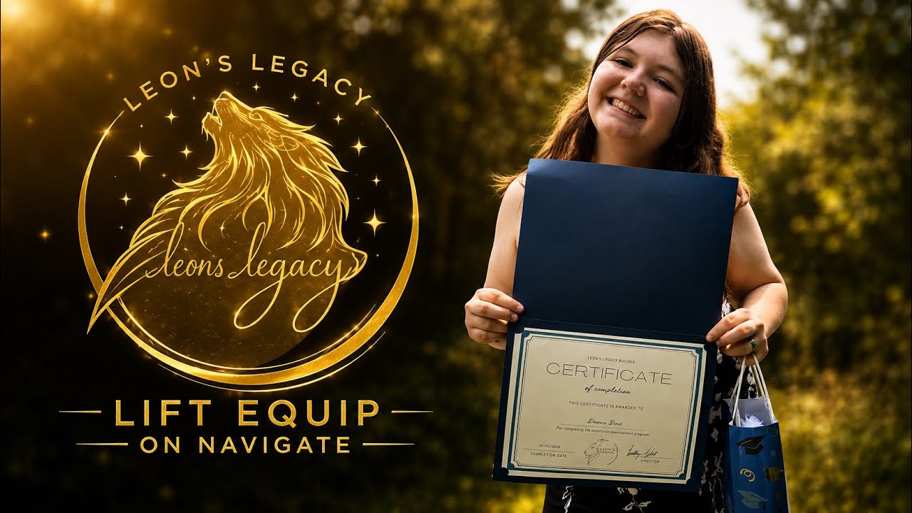 Watch Our Story — Leon's Legacy Builder