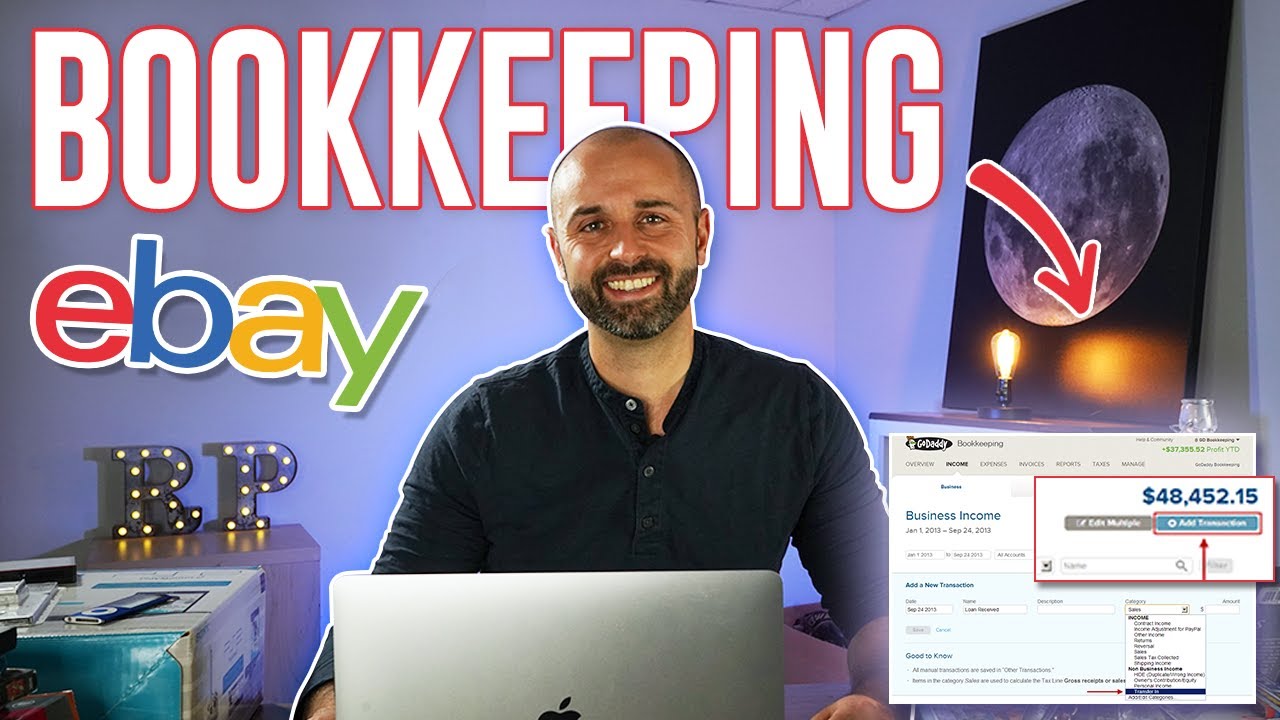 Bookkeeping for EBAY Sellers TUTORIAL (EVERYTHING You Need to KNOW!)