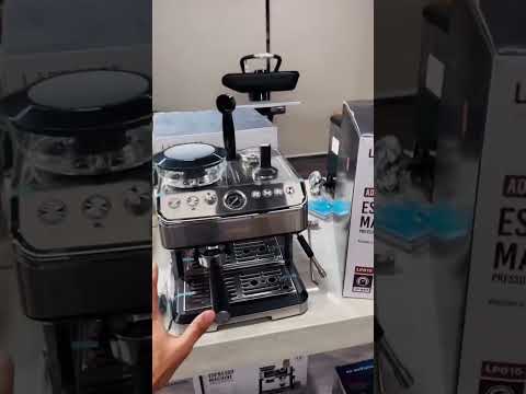 LEPRESSO ESPRESSO CONICAL GRINDER&STEAMAR video preview