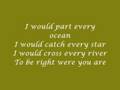 Maria Arredondo - Cross every river (Lyrics) 
