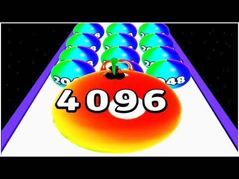 Ball Merge 2048 Vs Yoga Ball Run 2048