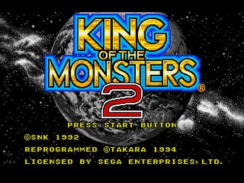 Mega Drive Longplay [382] King of the Monsters 2