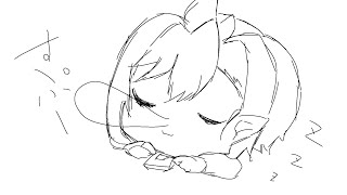 2月のふらちゃん落書きまとめ【お絵描き】