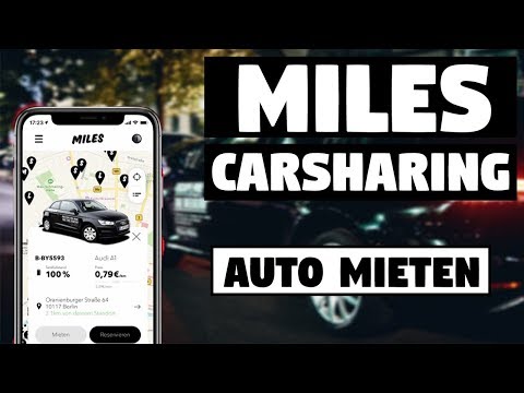 MILES Carsharing - Auto mieten erklärt! + Gutschein