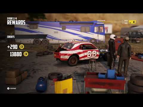 Wreckfest career mode part 1 The Beginning
