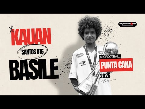 The Brazilian GEM from Santos | Kauan Basile MICFootball 2025