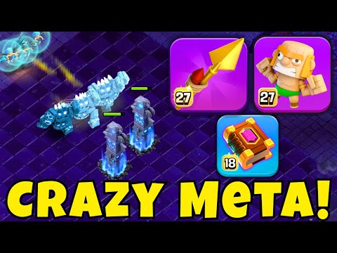 Best Strategy for Legend League | Max Damage Meteor Golem Attack (Clash of Clans)