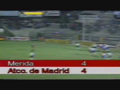 TEMP 95-96 Copa Rey 2ª ronda Vuelta 0-1 Pirri (Merida-Atletico).wmv