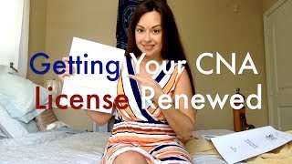 How to Get Your CNA License Renewed
