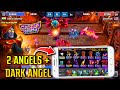 Castle Crush | 2 Angel + Dark Angel + Dragon + Valkyrie Best Deck | SSG Champion League Gameplay 😍