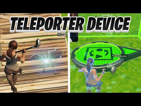 How to Make a Fall & Barrier TELEPORTER In Fortnite Creative (2024)