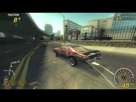 FlatOut 2 Gameplay Part 35 [4K 60FPS PC] No Commentary