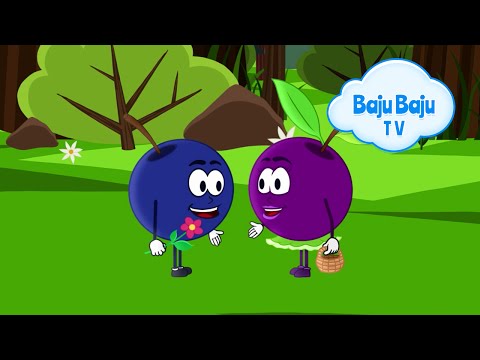 🎶🍇 "Jesteśmy Jagódki czarne jagódki" - Urocza piosenka dla dzieci na kanale bajubajuTV! 📺🌳