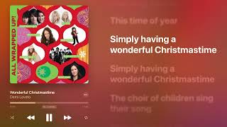Demi Lovato - Wonderful Christmas Time (Karaoke Instrumental)