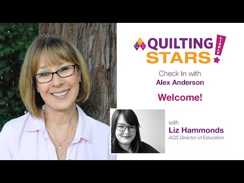 AQS Quilting Stars with Alex Anderson