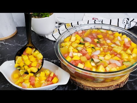 The Best Most Refreshing All Natural Fruit Salad/Fruit Punch Recipe. No Sweetener!