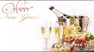 Sarantos Happy New Year Lyric Video - new indie pop jazz song