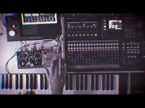 Piano reverberated, downgraded by suppressor