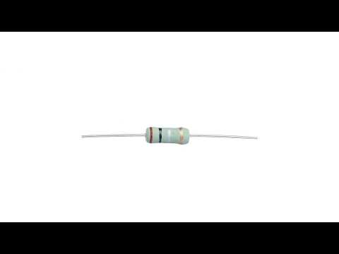 Drátový rezistor 5 W 5 % 2K2 - YouTube