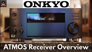 Onkyo TX- RZ830 ATMOS 9 Channel Receiver Overview - Menu Deep Dive