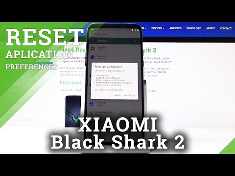 How to Reset App Preferences in XIAOMI Black Shark 2 - Restore Default App Setup