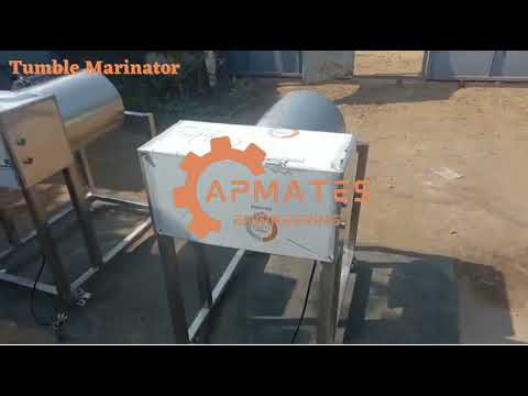 Stainless steel meat marinator vacuum tumbler