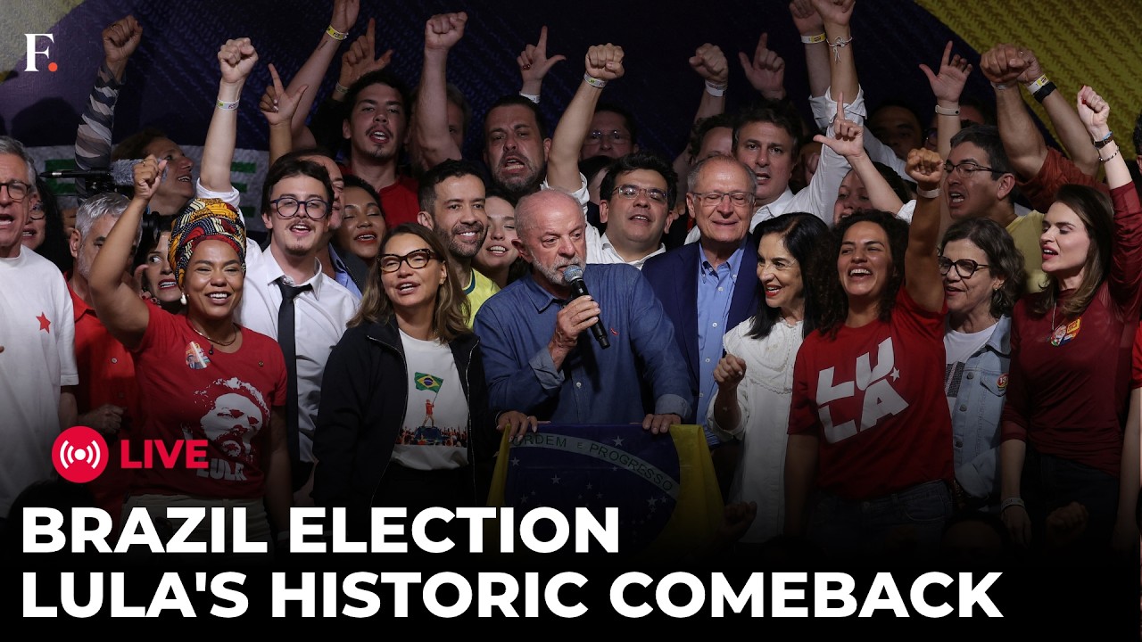 BRAZIL LIVE: Lula Wins Brazil Election: Historic Comeback Defeats Bolsonaro