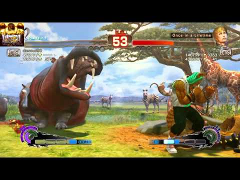 USF4 online Rose vs K Omega (Cody)