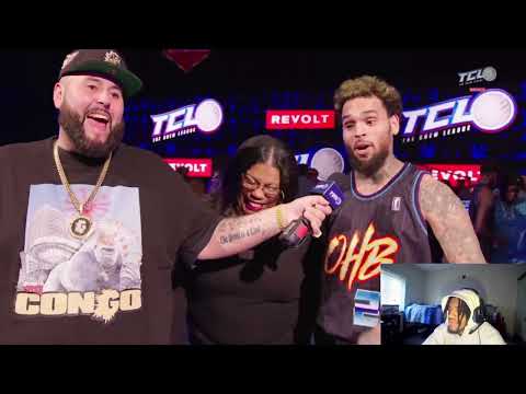 Chris Brown vs NLE Choppa Reaction! (Semi-Finals) | The Crew League Season 3 (Episode 6)