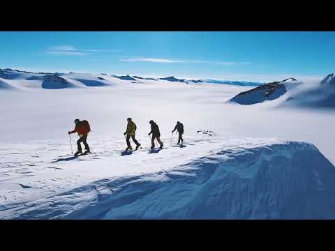 All around the world. Drone Footage - Bird's Eye View of Antarctica.
