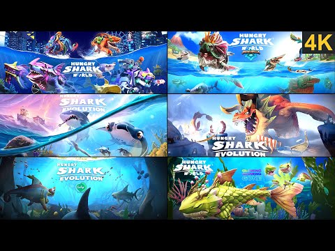 HUNGRY SHARK ALL MOVIE & TRAILER THROUGH THE YEARS!!! (2010 - 2023) Quantum Shark Update