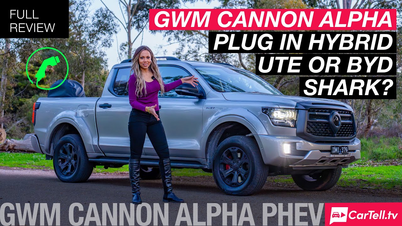 2025 GWM Cannon Alpha PHEV Review - the plug-in ute that means it
