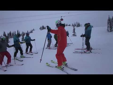 Tom Gellie Training Session 1 for Whistler Blackcomb Ski School