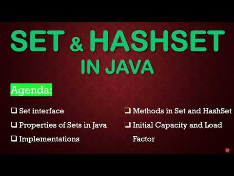 Set and HashSet in Java Collection Framework with Examples #collectionframework #set #hashset #dsa