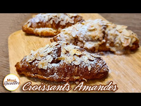 Croissants aux Amandes Recette Facile et Rapide